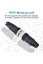 M12 8 Pin Male & Female Socket Panel Aviation Wire Connector,12mm Industrial Circular Connector IP67 - 3