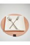 4 Pieces Wicker Look Jute Placemats, American Service Luxury Presentation Plate Coasters - Pink - 2