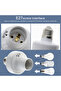 Wireless Remote Control Bulb Holder Smart Timer Switch E27 Lamp Holder 220V - 5