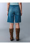 Indigo Young Girl Jean Shortsolon - 4