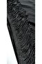 SPECIAL BLACK SILVERY TASSEL FRINGE (10 CM) - 3