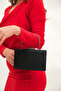 Women's Black Silvery Evening Dress Bag - 2