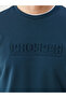 New Season Crew Neck Long Sleeve Printed Men's Sweatshirt - 3