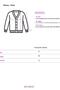 6954 women's ruffle detailed v-neck knitwear sweater baby blue - 7