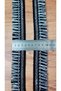 Black Silver Edge Tassel Fringe - 6