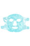 Therapy Gel Face Mask Cold and Hot Beaded Adjustable Mask (Blue) () - 7