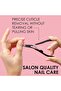 Cuticle Nipper – Full Jaw Stainless Steel Trimmer with Soft Touch Handle for Nails - 7