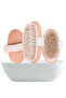 100% Natural Horsehair Cellulite Brush (Oval) That Provides a Shiny and Smooth Appearance ()