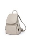 Amadeus grey genuine leather backpack