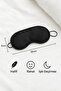 Adjustable Elastic Eye Cover for Airplane Travel Night Nap - 2