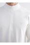 Stand Collar Men's Sweatshirt - 3