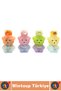 Durable Home Office Children School Outdoor Leakproof Lid Cute Teddy Bear Straw Water Bottle 500 ml - 2
