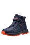 Navy Blue Boys' Outdoor Boots Hha.11908-Hha.598- Jr Shelter Boots - 4