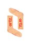 Essentials Light Orange Orange Unisex Sports & Lifestyle Towel Sole Organic Cotton Socks - 2