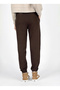 Brown Women's Regular Waist Sweatpants 251 Lcf 227003 Heat Brown - 4