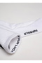 Napalm Off-White White Palm Print Unisex Sports & Lifestyle Towel Sole Organic Cotton Socks - 4