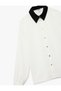 Regular Fit Contrast Detailed Long Sleeve Classic Collar Shirt - 5