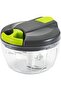 Multi-Function Manual Food Chopper & Processors with Handle and Cover, Vegetable Chopper Shredder, G