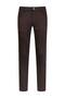 Brown Slim Fit Cotton 5 Pocket Canvas Trousers