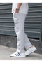 Men's Three Thread Raised Baggy Sweatpants - 4