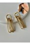 Gold Halka Sallantili Brand Model Earrings - 2