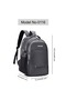 Large Polyester Backpack for School and Travel with 4 Zip Compartments and Laptop Pocket - 6