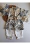 (Booties) 0 6 Months and 1 Year Old Mevlüt and Circumcision Clothing Baby Mevlütlük Circumcision Set - 5