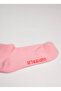 Der Kunstz Pink Printed Unisex Sports & Lifestyle Towel Sole Organic Cotton Socks - 4
