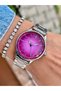 Women's Wristwatch Original Watch Steel Band Waterproof Bracelet Silver Watch with Gift - 7
