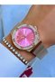 Women's Wristwatch Original Watch with Mesh Strap Waterproof Bracelet Rose Gold Watch with Gift - 6