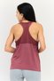 Women Sportswear Fit Sleeveless Training Tank Top, Mauve - 3