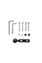 Universal Motorcycle Mirror Bottom Ball Head Phone Holder Mount Bracket - 3