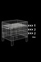 53x53 cm Metal Promotional Basket - Multi-Purpose Display Basket - 8