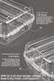 5 Pieces Men's Shoe Box - Transparent Shoe Organizer Storage Box Organizer Travel Box - 4