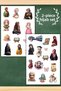 Set of 2 Cute Hijab Stickers Set Suitable for Planner Agenda Bullet Journal