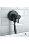 Black Taharat Faucet and Black Flex Hose Matte Black Double Set Taharat