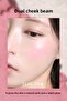 Blush and Highlighter Palette + Brush Set Dual Cheek Beam Set (01 Pure Pink) - 3