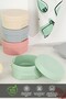 1 Piece Snack Container with Lid - Round Children's Snack Baby Nutrition Food Container 150ml Pink - 2