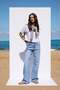 More Sustainable Mavi Rejeneratif Pamuk Normal Bel Wide Leg Palazzo Jeans TWOAW26JE00217