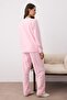 Pembe Galaksi Patchli Polar Örme Pijama Takımı THMAW26PT00193 - 5