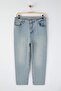 Mavi Yüksek Bel Esnek Büyük Beden Skinny Jeans TBBAW26CJ00035 - 5