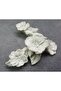 3 Sizes 10cm Border Flower Silicone Mold K-419, Scented Stone Soap Plaster Candle Mold - 8