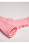 Der Kunstz Pink Printed Unisex Sports & Lifestyle Towel Sole Organic Cotton Socks - 3