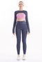 Women's Karyoka Stitching Detailed Recovery Sports Leggings 7113 - 5