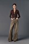 V-Neck Buckle Detailed Blouse - 2