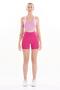 Women's High Waist Tummy Control Double Pocket Biker Shorts Short Sports Leggings 7109 - 6