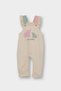 Baby Girl 2-Piece Set Dinosaur Printed Long Sleeve T-Shirt Salopet Jumpsuit F2188A525Au - 2