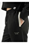 Black Women's Regular Waist Sweatpants 251 Lcf 227003 Heat Black - 3