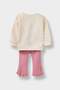 Barbie 2'Li Set Sweatshirt Leggings Baby Girl F0528A525Wn - 4