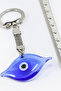 Navy Blue Eye Figured Evil Eye Bead Keychain, Gift Evil Eye Beaded Bag Ornament - 3